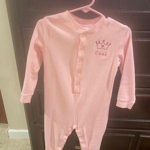 NWOT - Personalization “Emma” PJ’s size 24 months